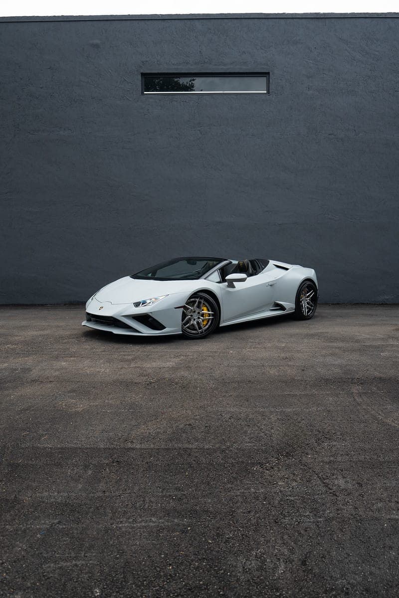 Lamborghini Huracán EVO in Grigio Lynx