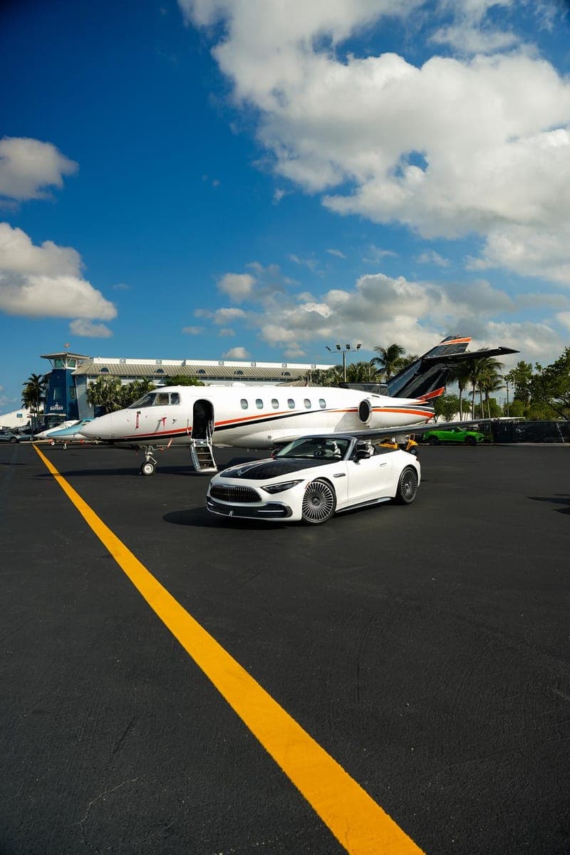 Mercedes-Maybach SL 680 in Opalite White